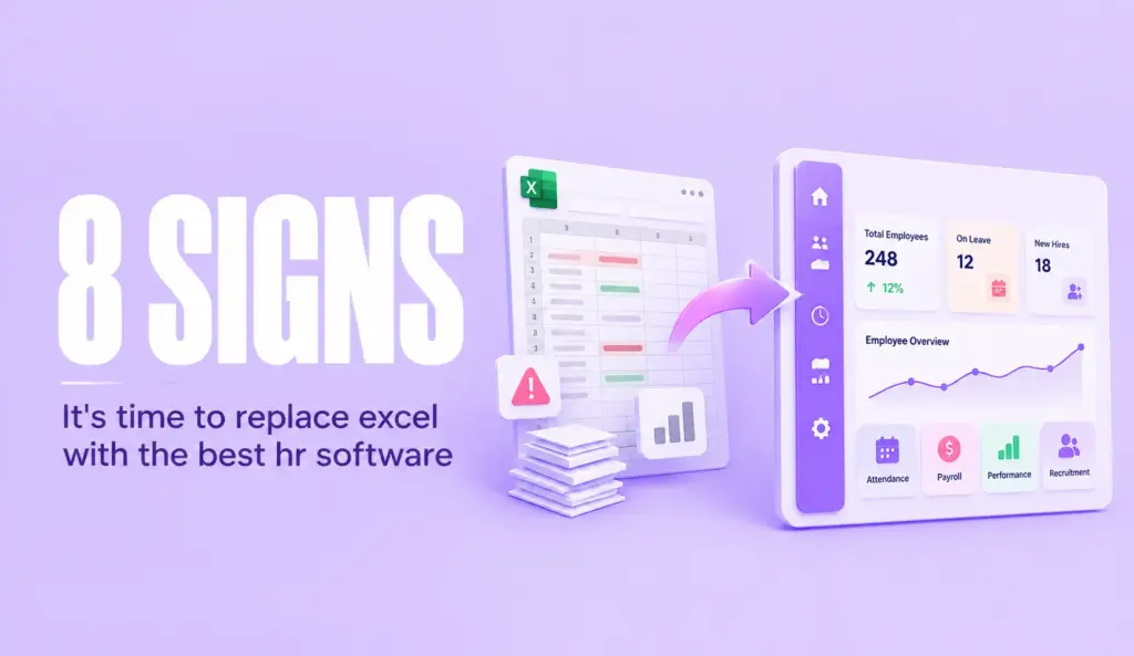 Identify when Excel falls short and HR software can improve efficiency.