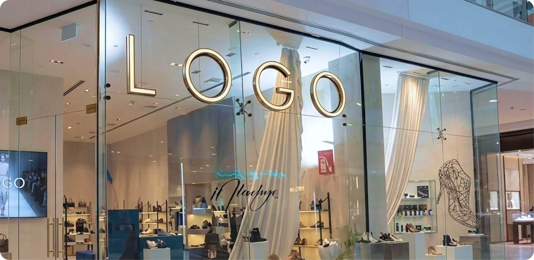 Banner image of LOGO formal footwear brand using ResourceInn HRMS software.