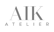 Black AIK Atelier logo featured on the ResourceInn HRMS website