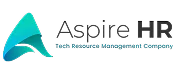 Aspire HR logo featured as a ResourceInn HRMS partner agency.