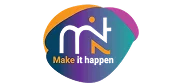 Make It Happen logo featured as a ResourceInn HRMS partner agency.