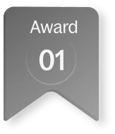 Award popup showcasing ResourceInn industry recognition and achievements
