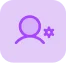 HR operations widget icon representing workforce administration and human resource management.
