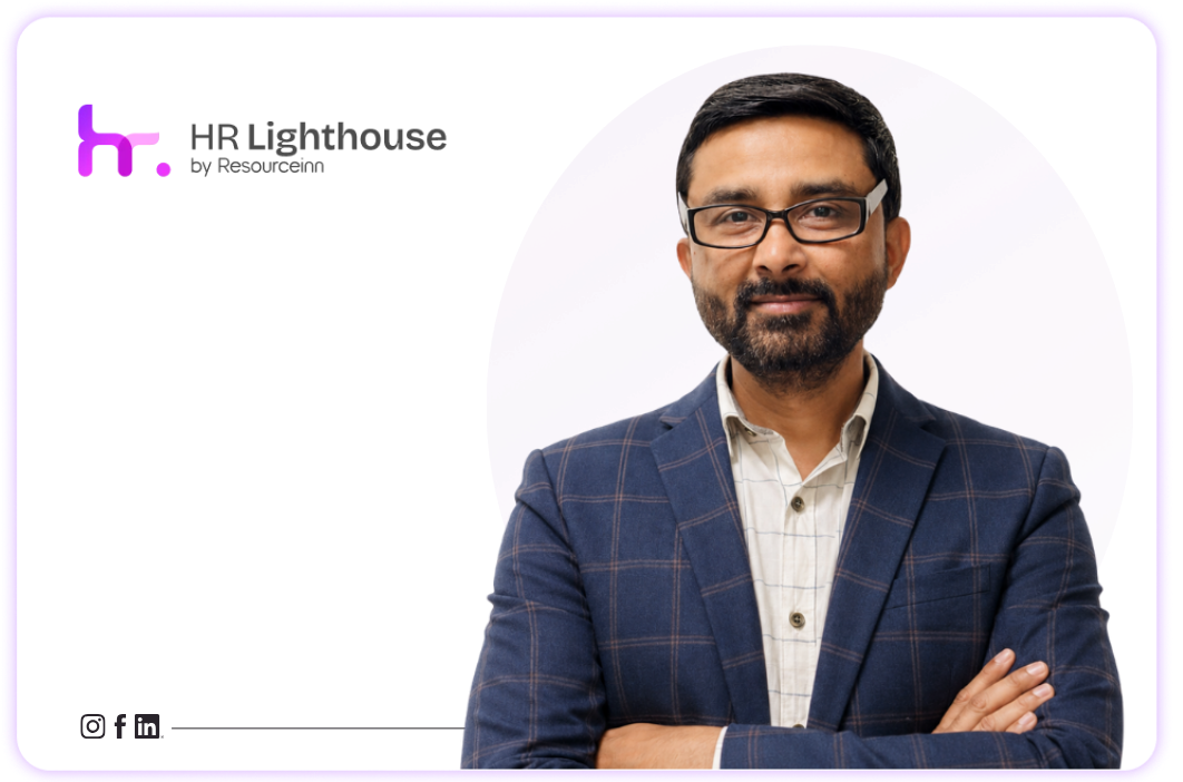 Professional profile banner of Asim Raheem displayed on the ResourceInn HR community.