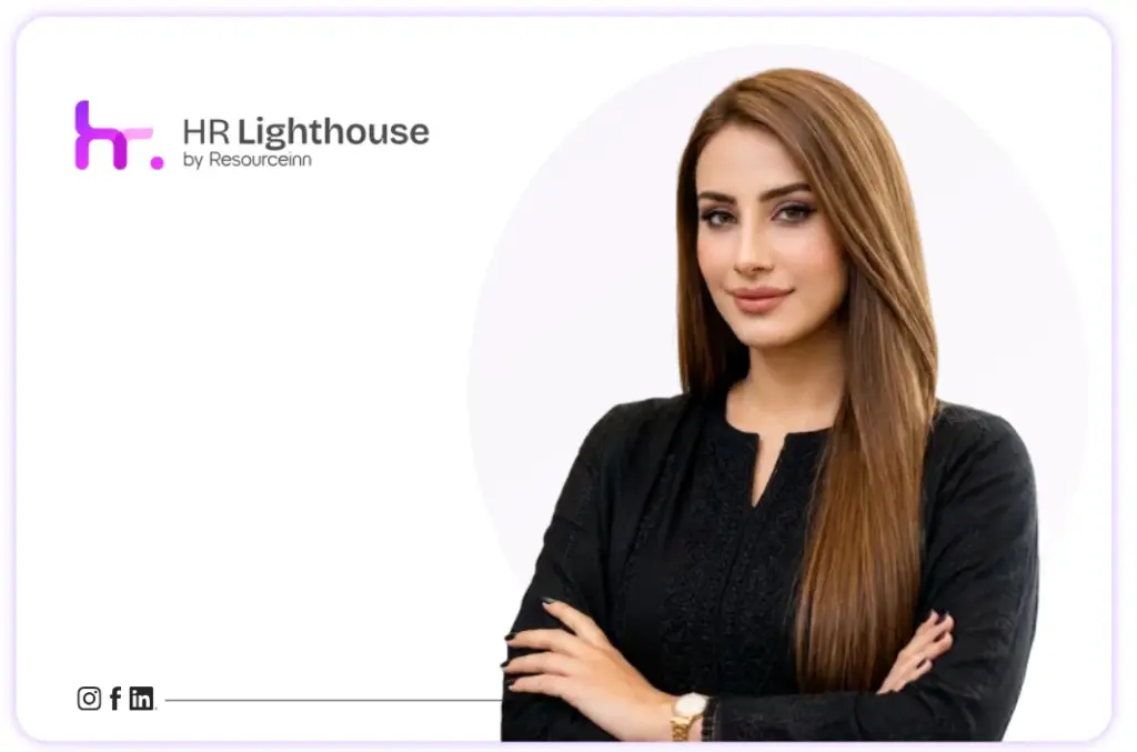 Banner image of HR Manager Aleena Malik featured on ResourceInn.