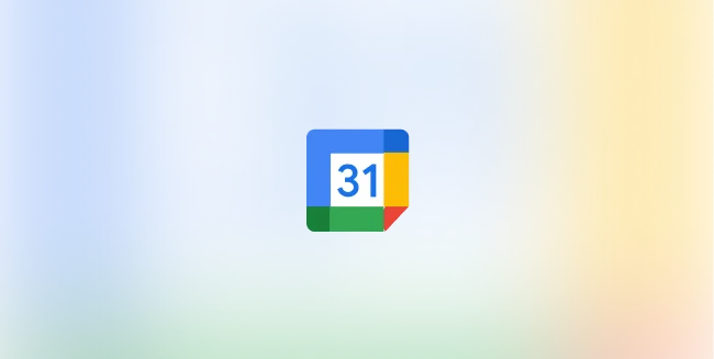 Google Calendar integration logo featured on the ResourceInn HR management integration page.
