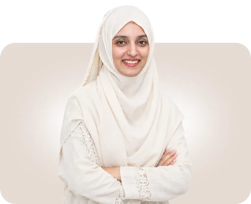 Professional profile photo of HR Manager Madiha.