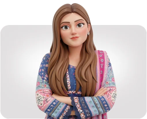 Professional avatar of HR Manager Tehreem.