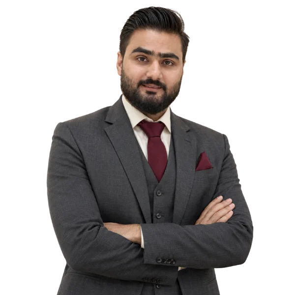 Professional profile photo of HR Manager Absar Un Nabi without background.