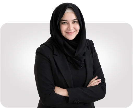 Professional profile photo of HR Manager Aliza.