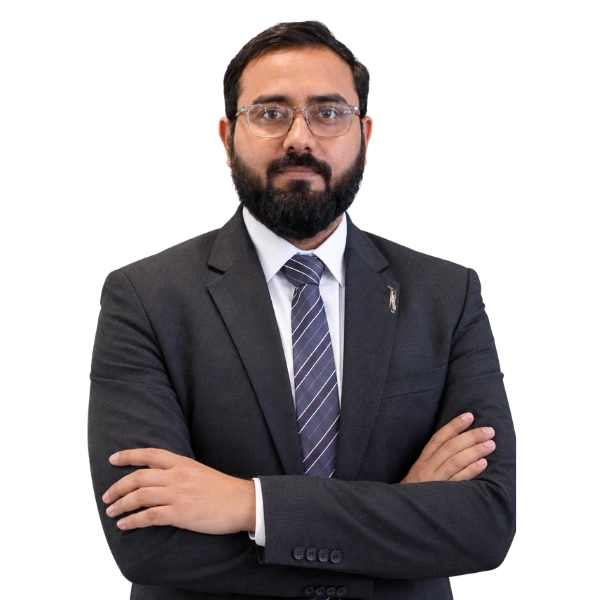 Adil Mehmood, Senior Officer HR, professional portrait