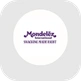 Mondelēz International company logo.