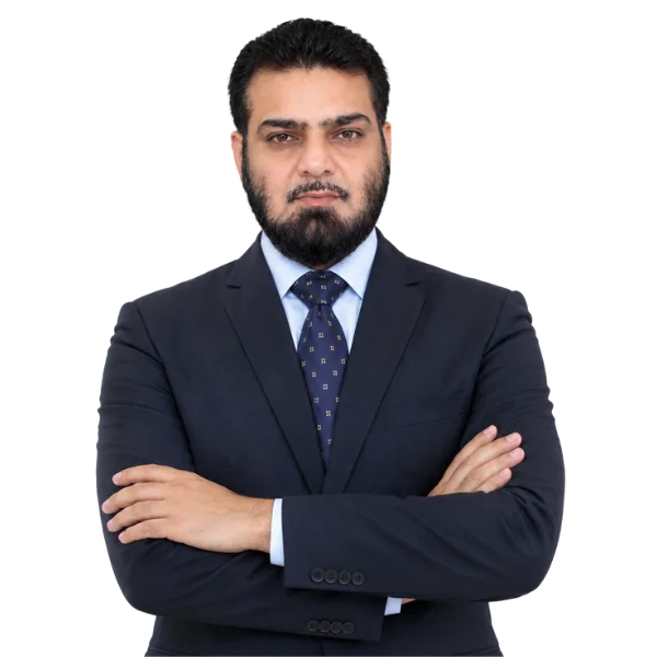 Zeeshan Abubaker, Manager HR & Admin, professional portrait