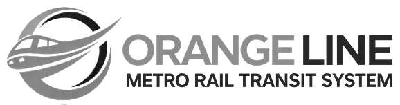 Orange Line Metro Rail Transit System (OLMRTS) logo, a Resourceinn HRMS client