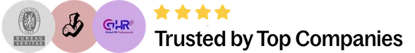 Trusted by Top Companies banner with logos of employers Zeeshan Altaf has worked with